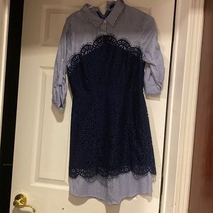 Blue Lace Dress